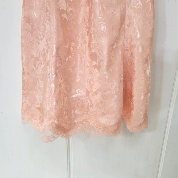 Victoria's Secret Vintage Pink Slip with Lace - Picture 3 of 5